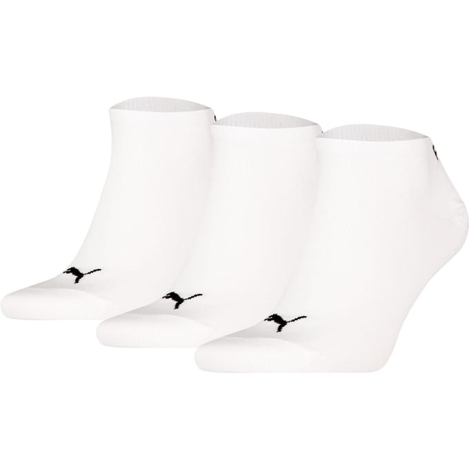 Sokken voor sneakers met logo in set van 3