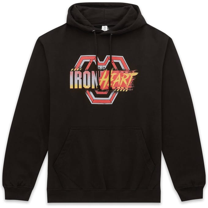 Wakanda Forever Iron Heart Hoodie - Black - S