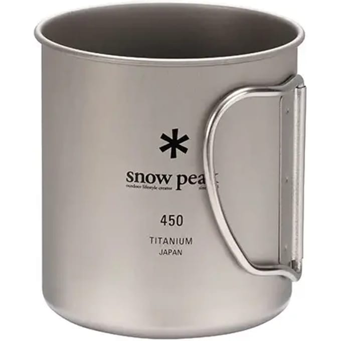 Snow Peak Titanium Touristic Mok 450 ml - Lichtgewicht en duurzaam