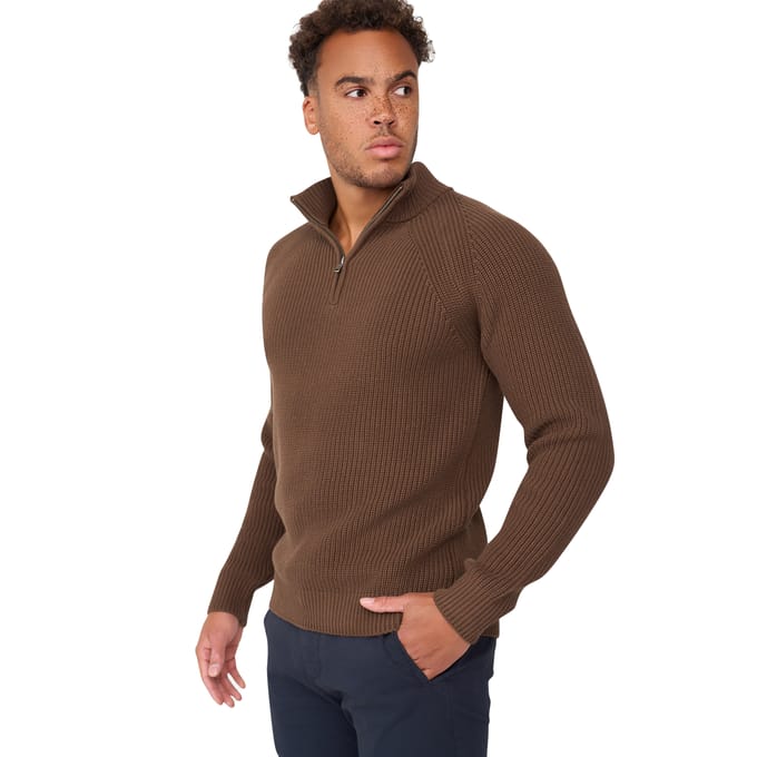 Zipper Pullover Menthon Amphora - M - Solution Clothing