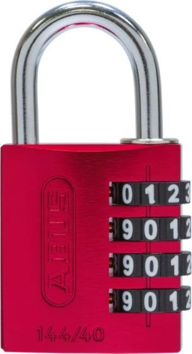 ABUS Cijferslot 144 Rood