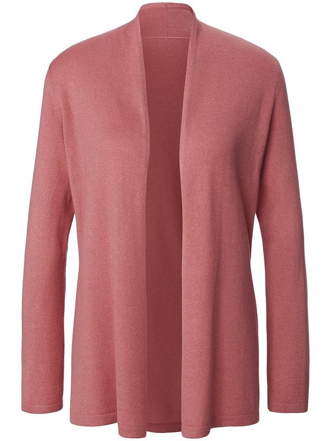 Vest model Caro lange mouwen Van Peter Hahn roze