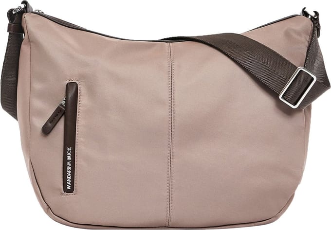 MANDARINA DUCK Schoudertas Hunter Hobo Bag Beaver Bruine