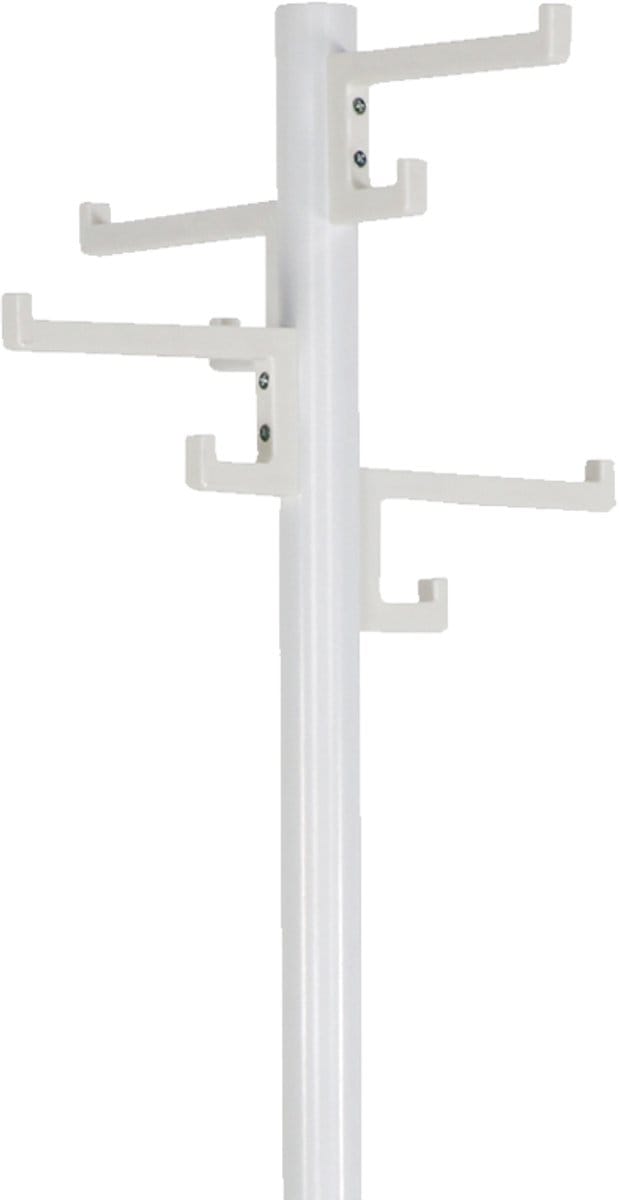 V-Part - Staande kapstok Porcelain - Steel - wit - Kapstok