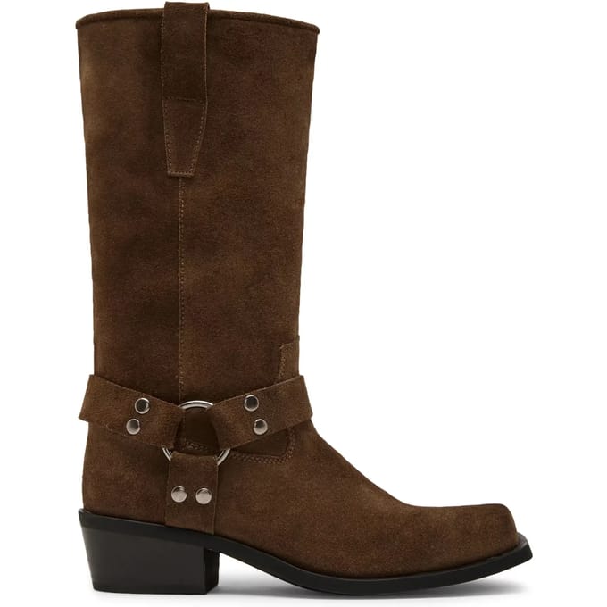 Steve Madden Ruskin Boots Chestnut Suede Taglia: 40 | Stivali Outlet | Donna | Marrone