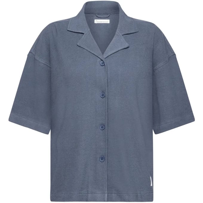 Bouclé Blouse Dames KnowledgeCotton Apparel
