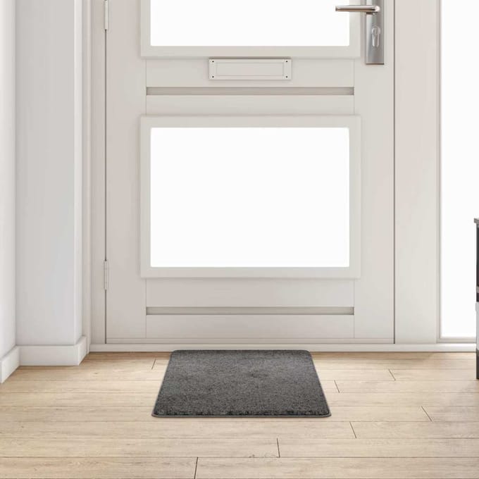 vidaXL Tapijt Loper Grijs 50 x 100 cm 100% Polypropylene Tuft