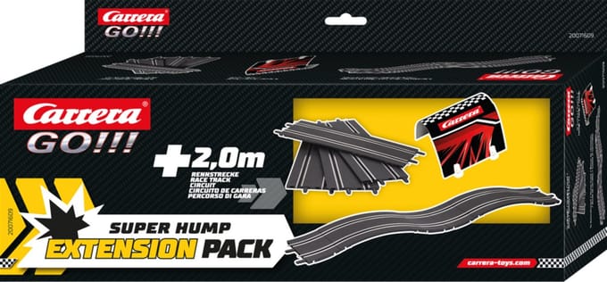 Carrera Go!!! Racebaanonderdeel - GO!!! Uitbreidings Pack Set - Super Hump - 11 Baandelen onderdeel