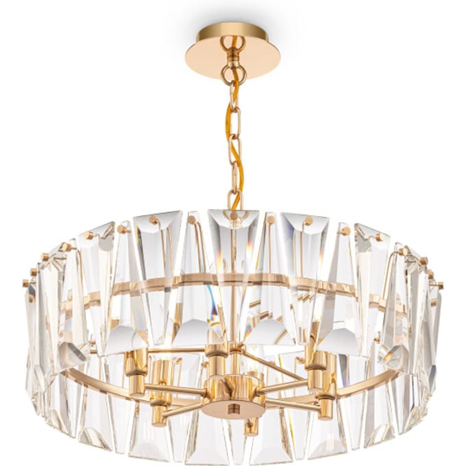 Maytoni - Hanglamp Puntes - Goud - Ø51,7
