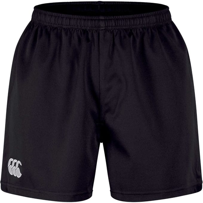 Canterbury Heren Professional Polyester Rugby Shorts (Zwart)