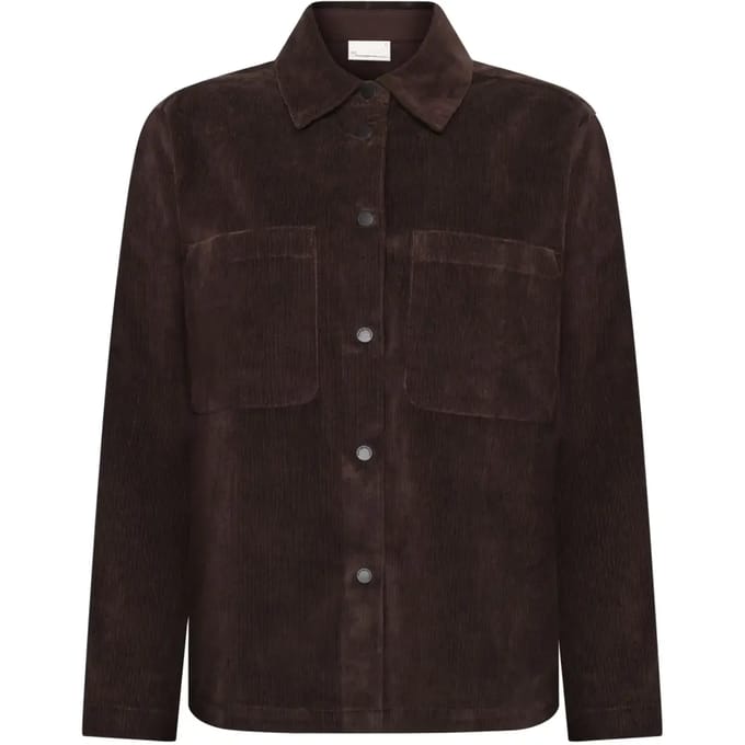 Corduroy Overshirt Dames KnowledgeCotton Apparel