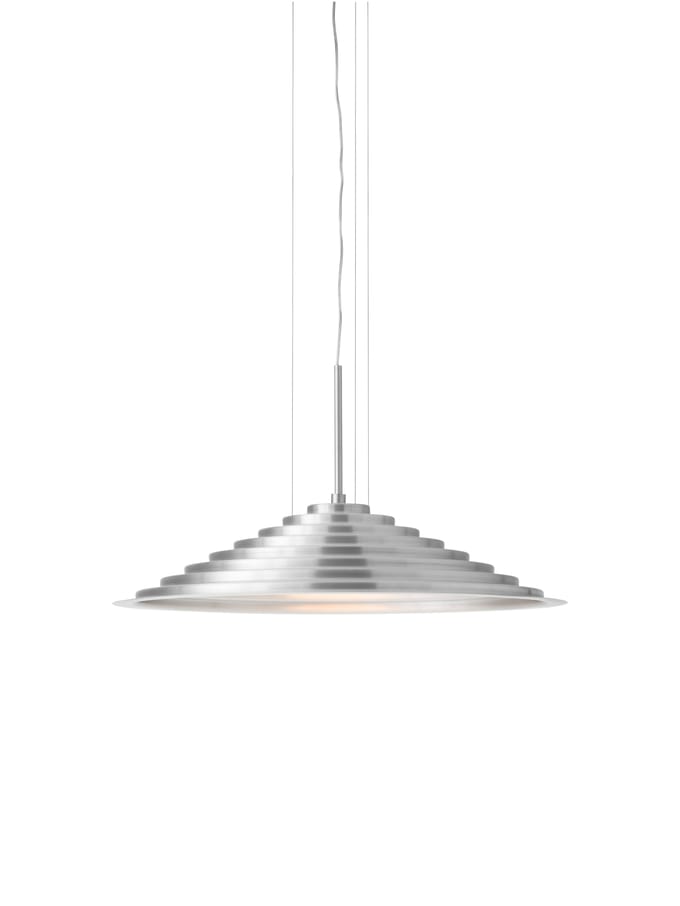 Audo Copenhagen Audo LED hanglamp Chancery, Ø 75 cm, aluminiumkleurig