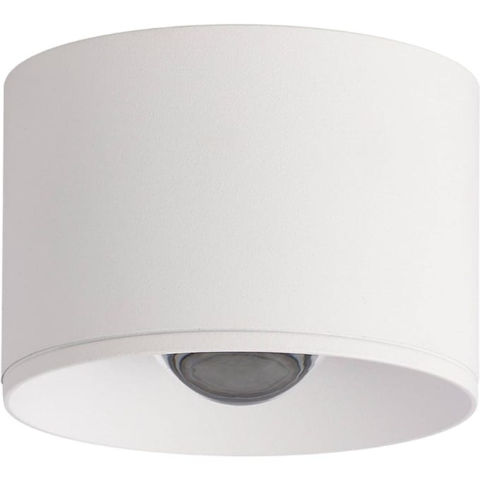 Zambelis LED plafondspot voor buiten S132, Ø 8 cm, zandwit