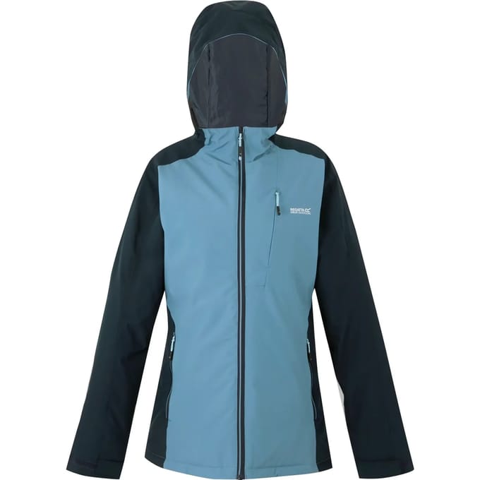 Regenjas Hiking Dames Waterdicht Ademend Thermoguard Highton Stretch Iv