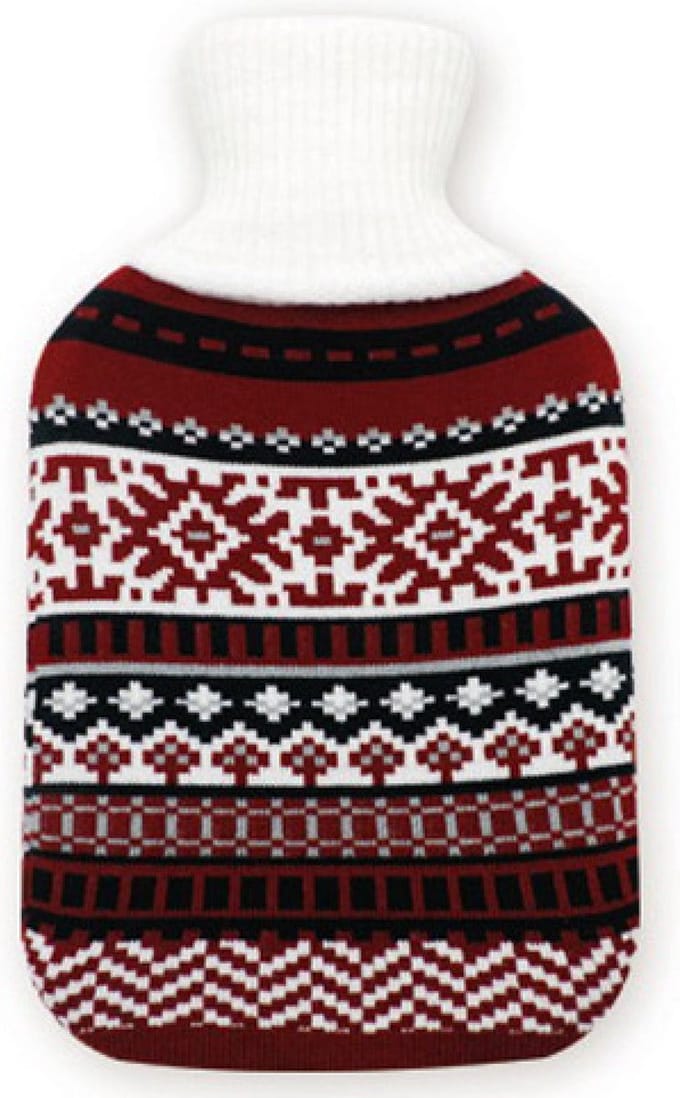 Warmwaterkruik 2 liter Kerstthema