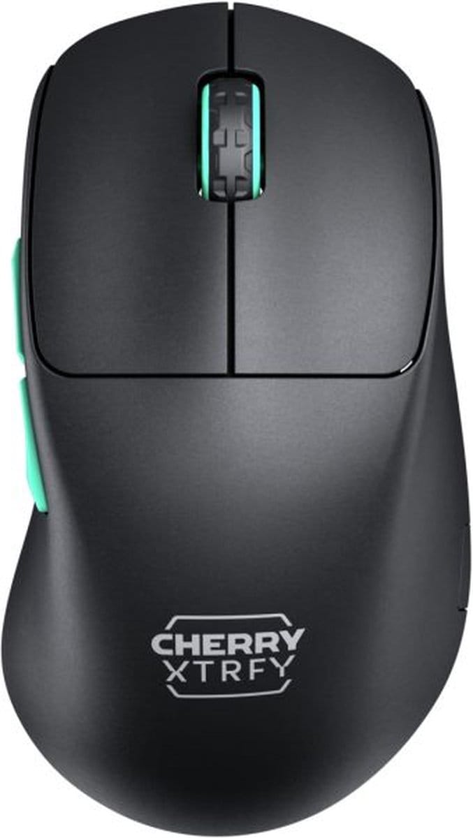 Cherry Xtrfy M64 - Muis - Optisch - 5 knoppen - Zwart