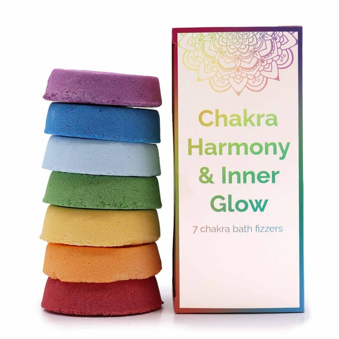 Chakra Bath Fizz Sets - Large Box - Chakra Harmony & Inner Glow