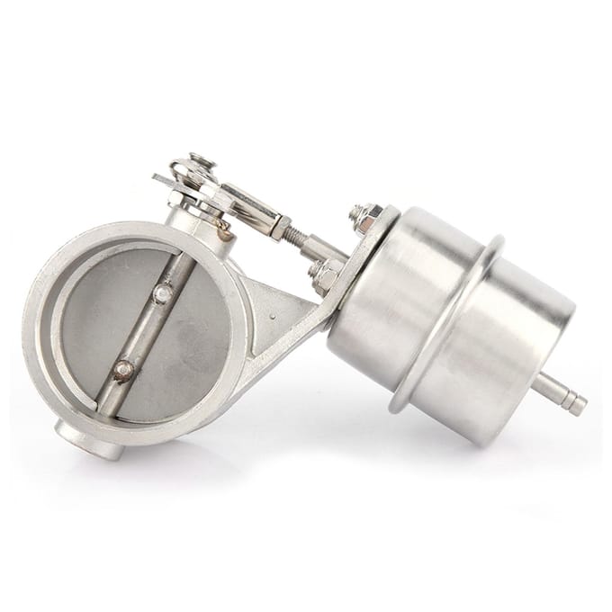 Auto Uitlaatregelklep Boost Vacuüm Geactiveerd Uitlaat Afsluiting Dump 2 inch Gesloten Stijl white