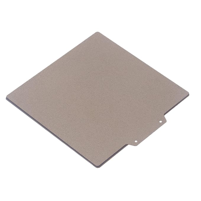 Plaque de construction pour imprimante 3D 150x150mm Double face PEI Poudre pulvérisée Magnétique Acier à ressort Flexible gray