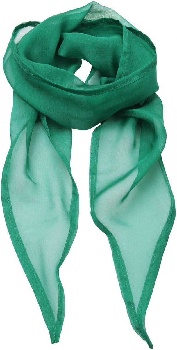 Premier Ladies Chiffon Scarf PR740 - Emerald - One size