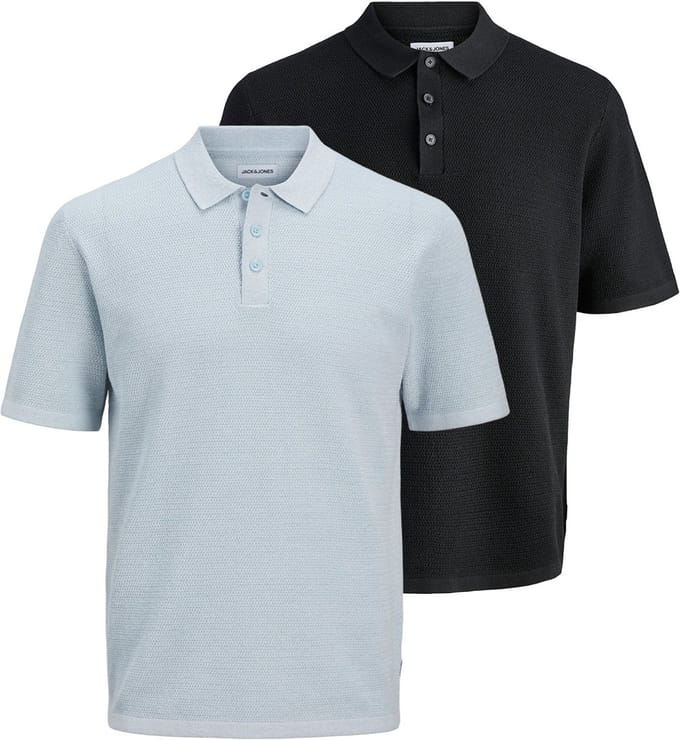 Jack & Jones Heren poloshirt 2 pack George