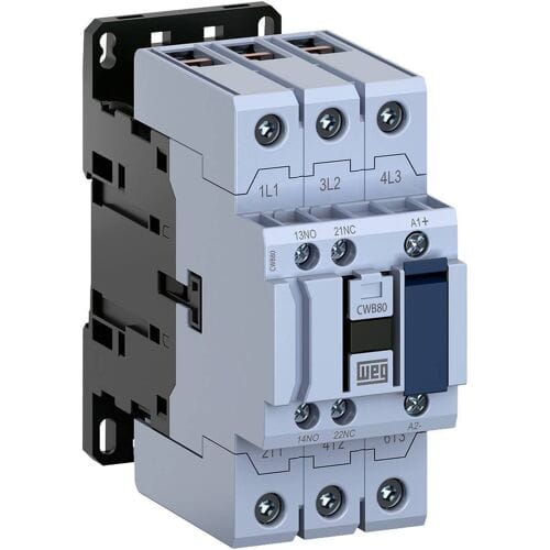 WEG CWB80-11-30D02 Vermogensbeveiliging Direct schakelend 3x NO 37 kW 24 V/DC 1 stuk(s)