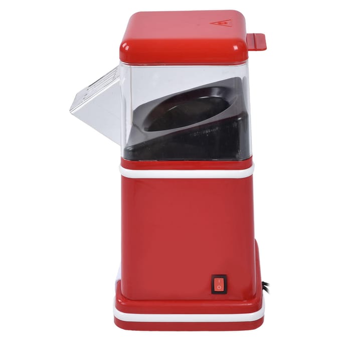 Elektrische Popcornmachine Hete Lucht Ontwerp Compacte Structuur 1200W Popcorn Popper Machine voor Familie L(for 6.5-9kg) black