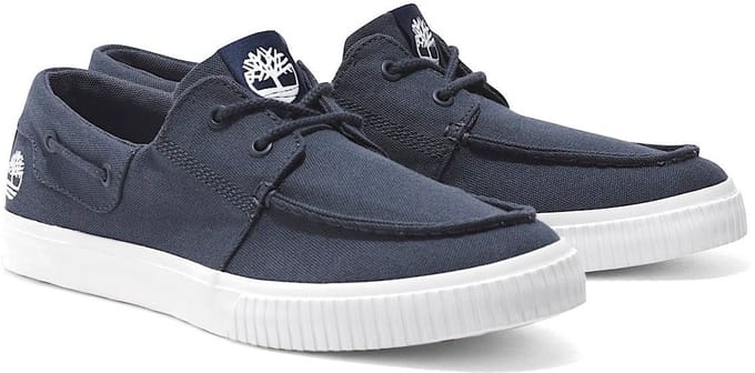 Authentic Boat Shoe Casual Canvas - Blue Loafers