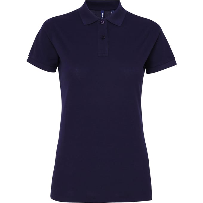 Asquith & Fox Dames/dames Performance Blend Poloshirt met korte mouwen (Marine)