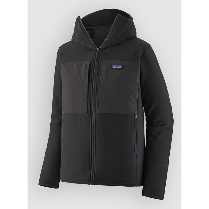 Patagonia R2 Techface Hoody Jas zwart