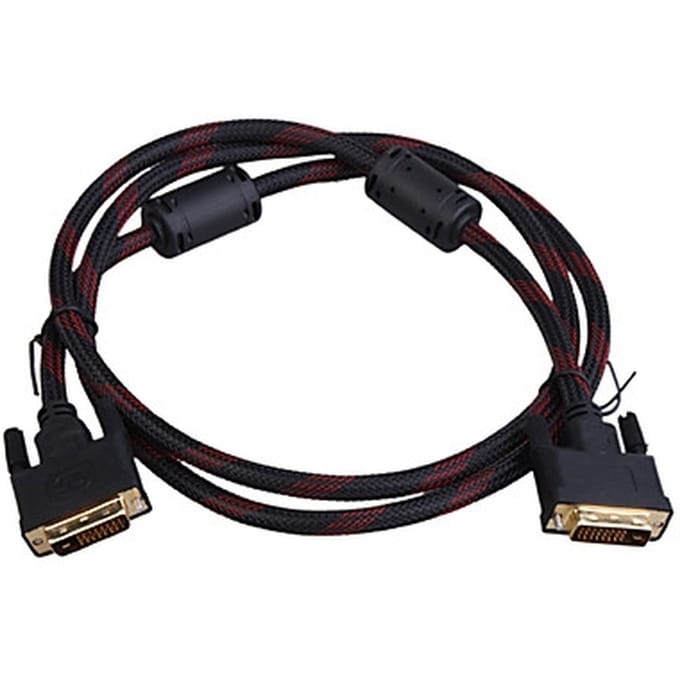 24-pins Dvi-kabel 2 meter lang