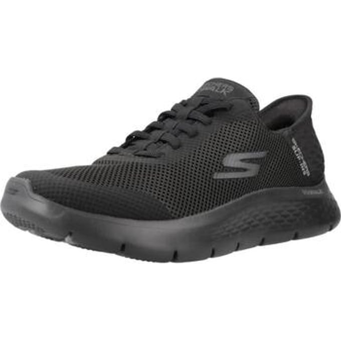 Skechers GO WALK FLEX - HANDS UP Heren Instappers - Zwart