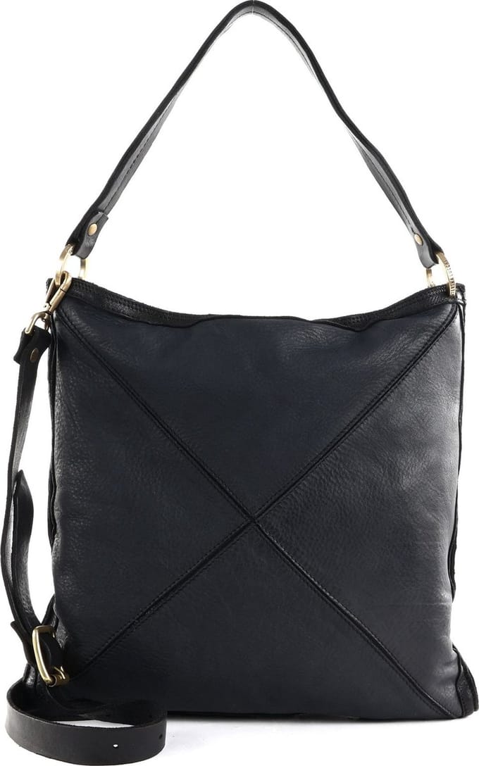 CATERINA LUCCHI Schoudertas Ada Flat Bag Nero Zwart