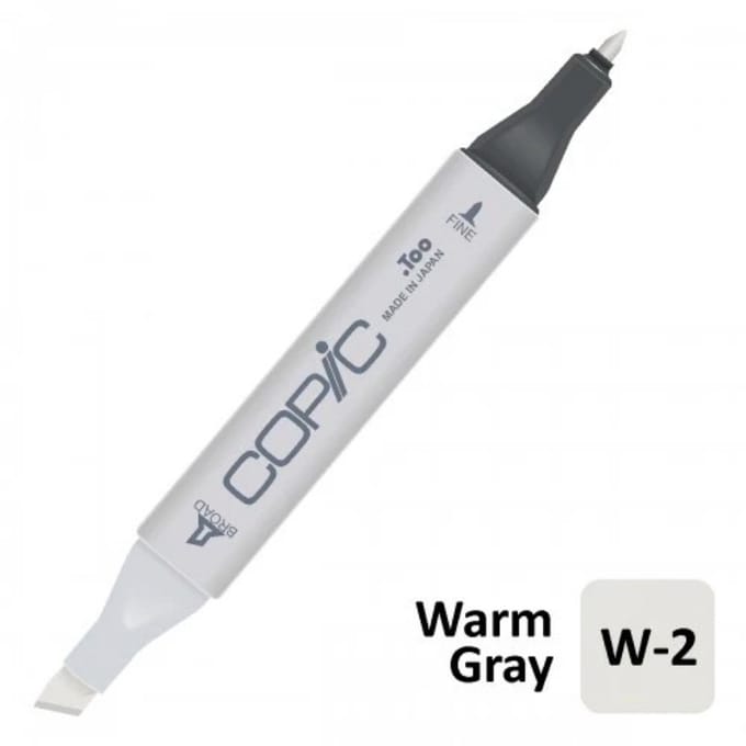 COPIC - Ciao twinmarker - Warm Gray N°2 W2