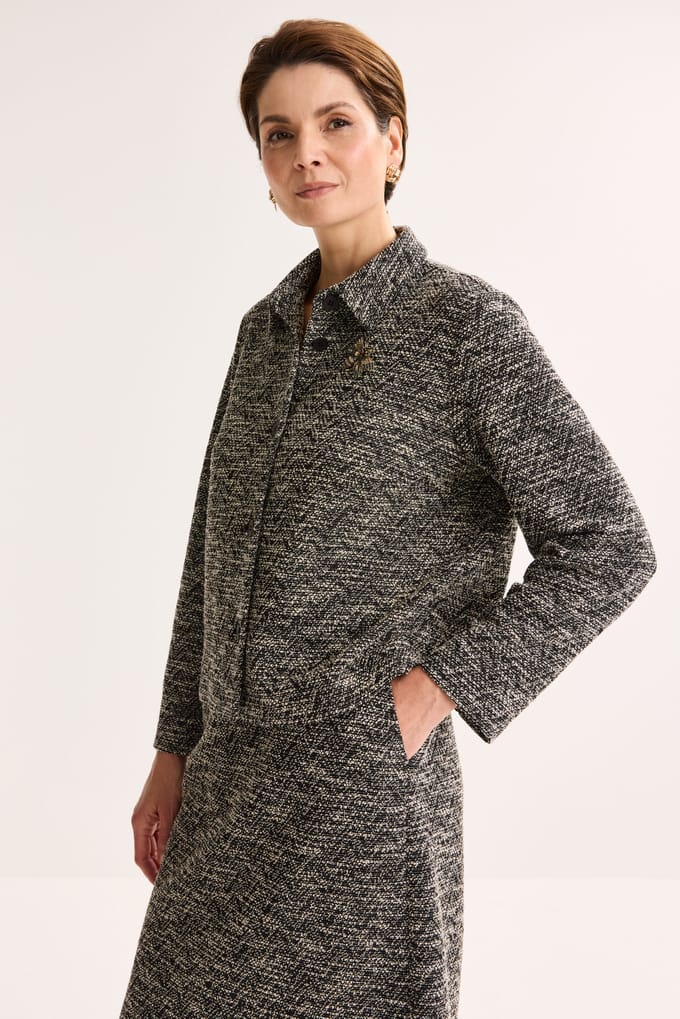 Jasje In Jersey Tweed