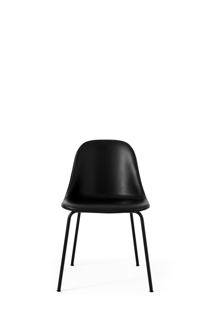 Audo - Harbour Dining Side Chair - stalen frame - Dakar zwart
