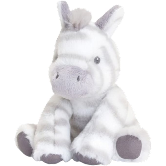 Keel Toys Keeleco Cuddle Zebra Zachte Pluche Knuffel - 14 cm
