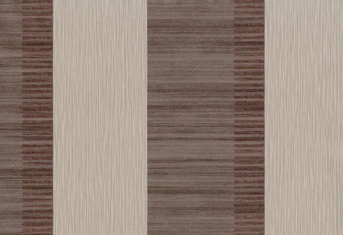 Dutch Wallcoverings vliesbehang streep - bruin