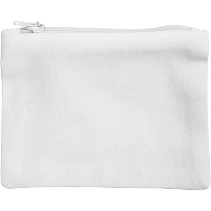 Portemonnee afm 9x12 cm 210 g/m2 wit 1stuk