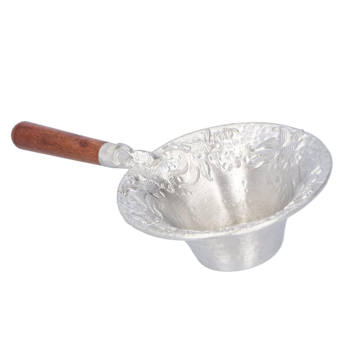 Theezeef Japans Stijl Handgemaakt Thee Blad Infuser Filter Thee Set Accessoires(Rood houten handvat ) white
