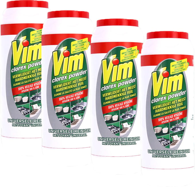 Vim - Schuurpoeder Citroen Fris 4x - 500g