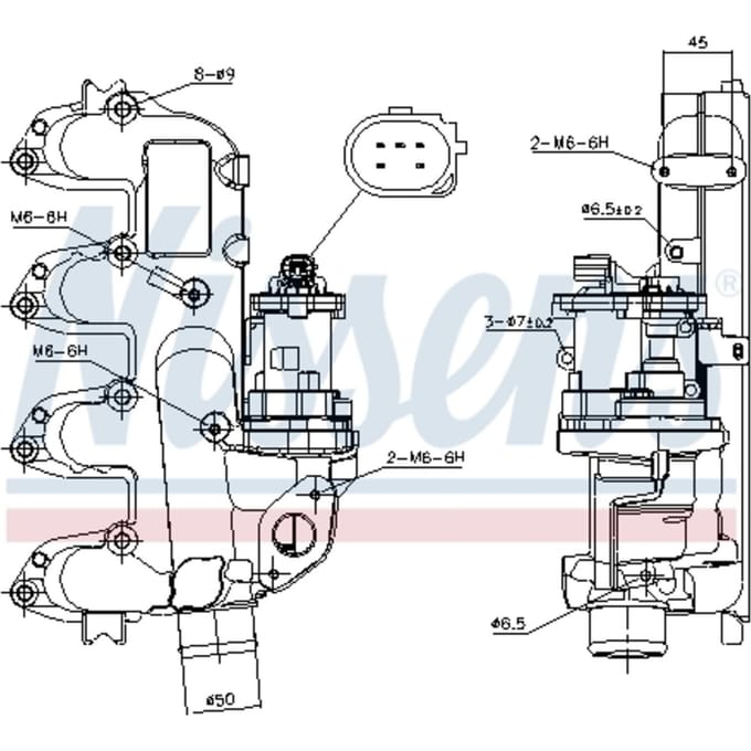 EGR-klep NISSENS 98234