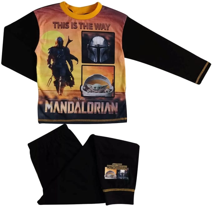 Star Wars Mandalorian Pyjama - Maat 146/152 - Star-Wars - Jongenspyjama
