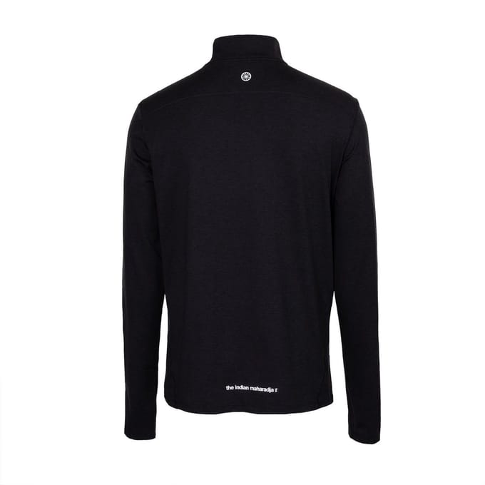 Indian Maharadja Men Half Zip Long Sleeve