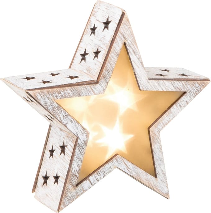 Shabby Chic Star Lantaarn, klein