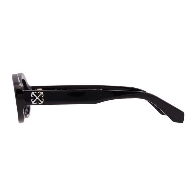Off White Dames/Dames Edison Ovale Zonnebril (Zwart/Zwart)
