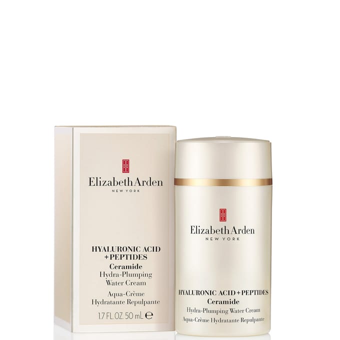 Elizabeth Arden Ceramide Hyaluronic Acid And Peptides Hydra Plumping Water Cream 50 ml