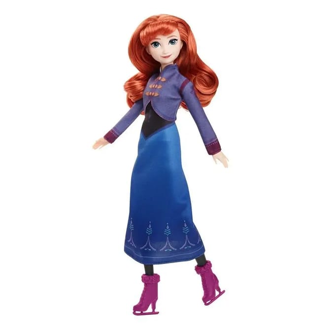 Mattel Disney Frozen Schaatsende Anna pop Tienerpoppen