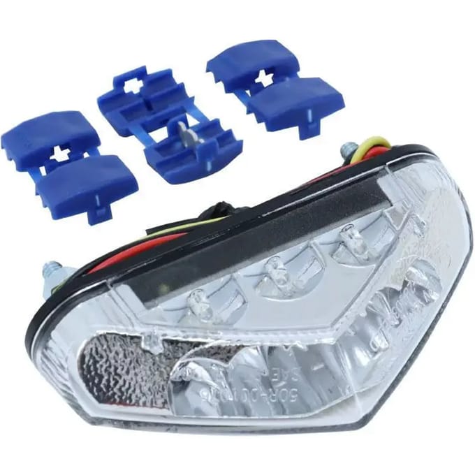 LED driehoekig achterlicht met plaatverlichting Replay
