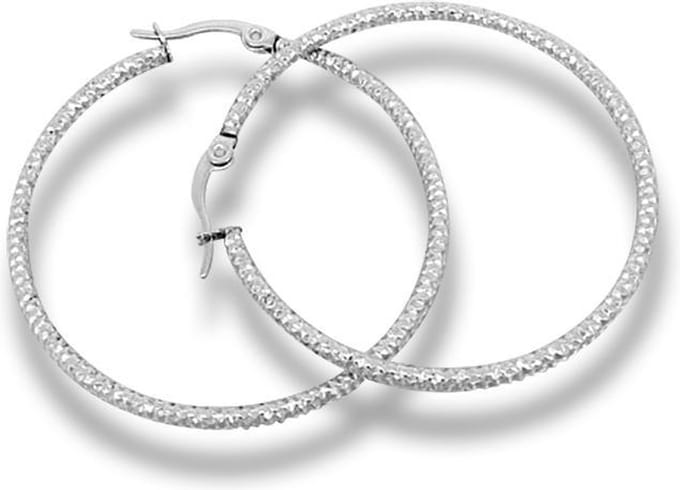 Amanto Oorbellen Desny - 316L Staal PVD - ∅40mm